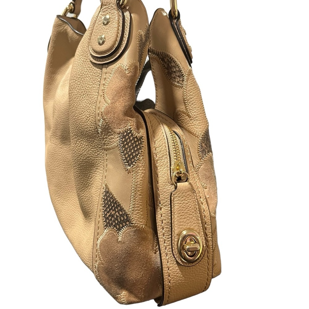COACH EDIE PATCHWORK TEA ROSE SHOULDER BAG NO-L1792-24966 COACH LEGACY H… - Picture 9 of 16